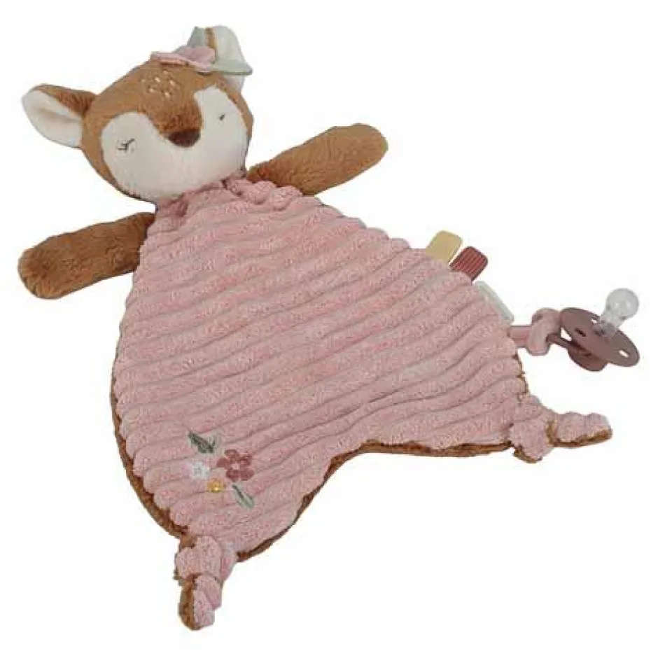 Little Dutch Knuffeldoekjes^Knuffeldoekje knuffel Hert - Roze - Fairy Garden