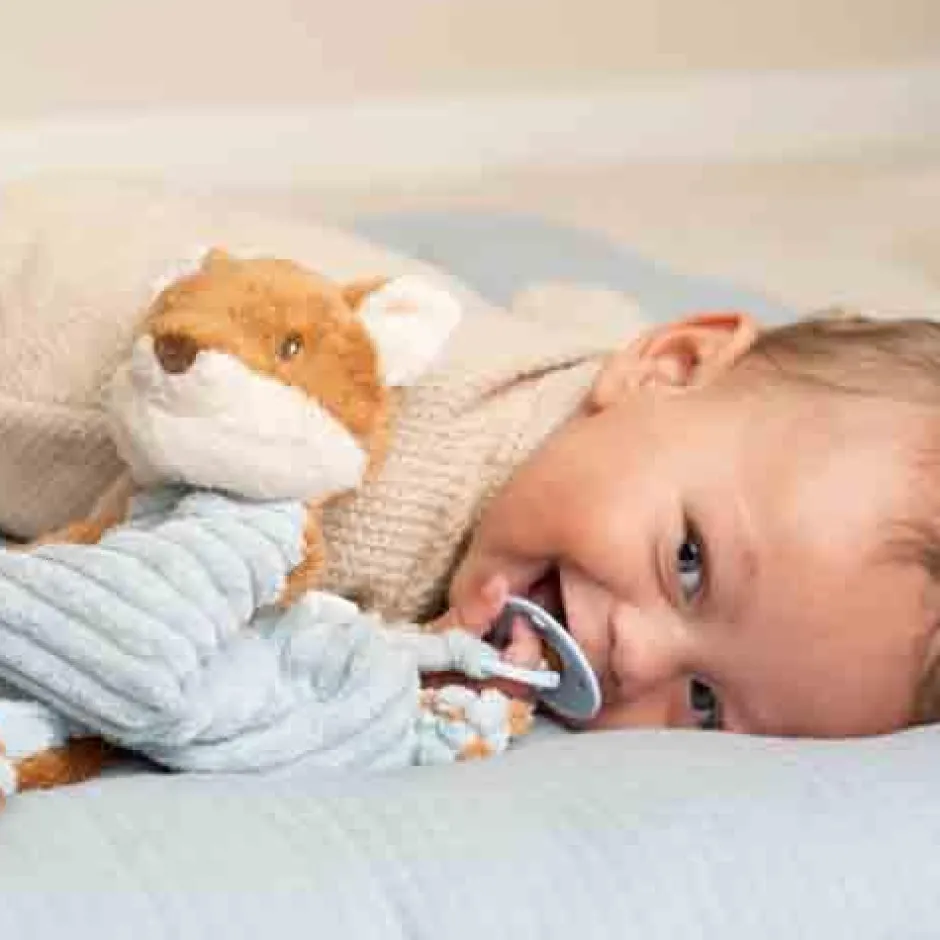 Little Dutch Knuffeldoekjes^Knuffeldoekje knuffel Vos - Blauw - Forest Friends