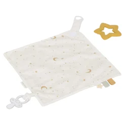 Little Dutch Knuffeldoekjes^Knuffeldoekje met bijtring - Newborn Naturals