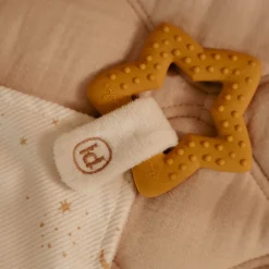 Little Dutch Knuffeldoekjes^Knuffeldoekje met bijtring - Newborn Naturals