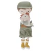 Little Dutch Zachte Poppen|Poppen^Knuffelpop Boer Jim met kip 35cm