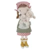 Little Dutch Zachte Poppen|Poppen^Knuffelpop Boerin Rosa met schaap 35cm