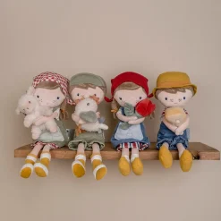 Little Dutch Zachte Poppen|Poppen^Knuffelpop Hollandse Rosa 35cm