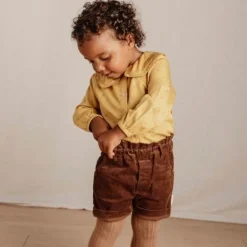 Little Dutch Meisjes Kleding|Kinderkleding^Korte broek - Bruin - Little Farm