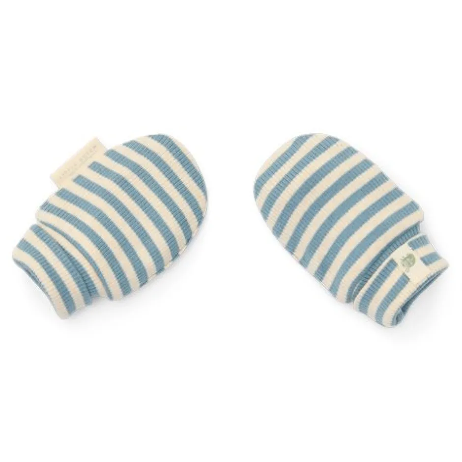 Little Dutch Accessoires|Jongens Kleding^Krabwantjes - Blauw - Forest Friends - Stripe