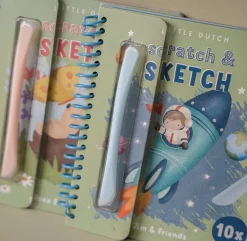 Little Dutch Creatief Speelgoed^Kras- en schetsboek Jim & Friends