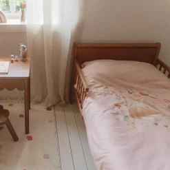 Little Dutch Dekbedovertrekken^Ledikant dekbedovertrek - Roze - Fairy Garden - Fairy Blossom