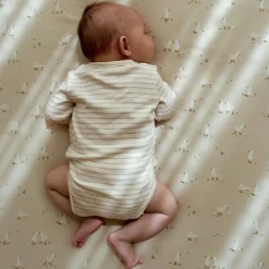 Little Dutch Ledikantdeken^Ledikant deken - Beige - Little Goose - Moon & Stars