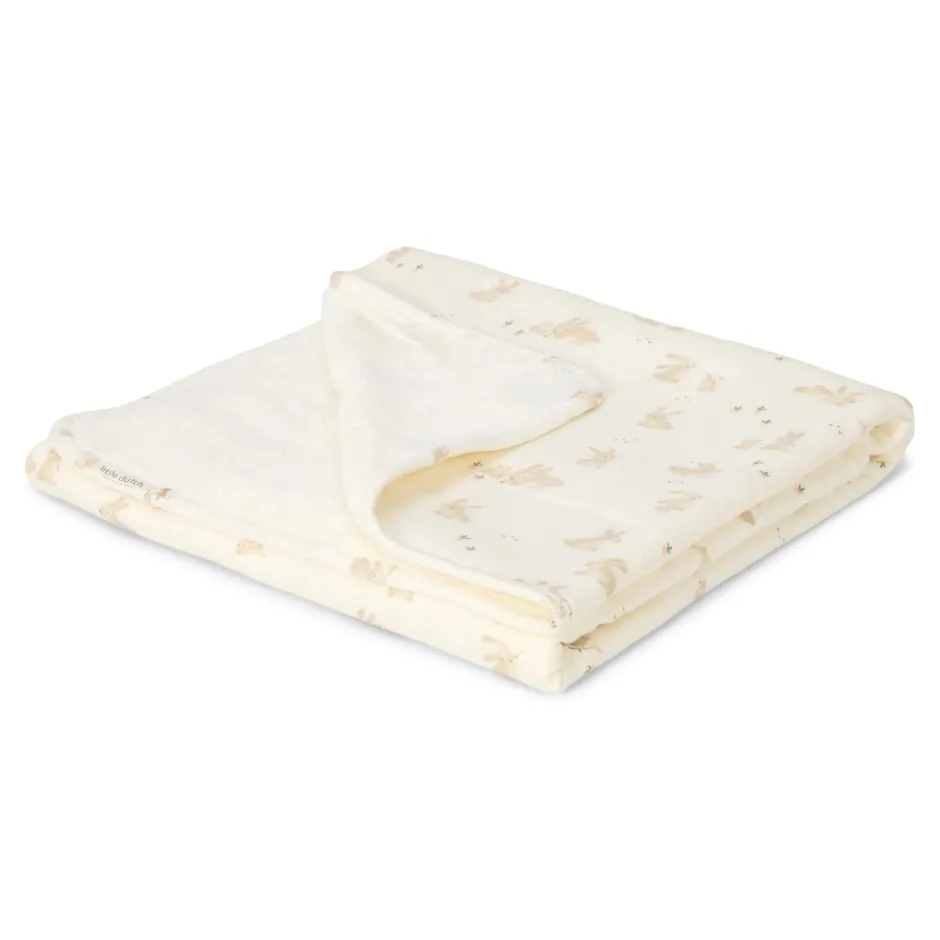 Little Dutch Ledikantdeken^Ledikant deken - Wit - Newborn Naturals - Baby Bunny