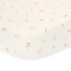 Little Dutch Hoeslakens^Ledikant hoeslaken - Wit - Fairy Garden - Fairy Blossom