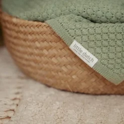 Little Dutch Ledikantdeken^Ledikantdeken - Groen - Essentials