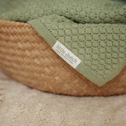 Little Dutch Ledikantdeken^Ledikantdeken - Groen - Essentials