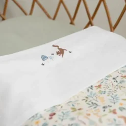 Little Dutch Lakens^Ledikantlaken - Wit - Forest Friends