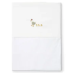 Little Dutch Lakens^Ledikantlaken - Wit - Little Farm - Little Goose