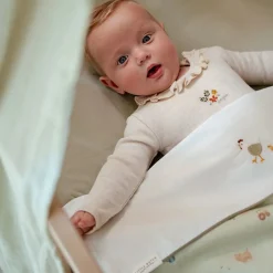 Little Dutch Lakens^Ledikantlaken - Wit - Little Farm - Little Goose