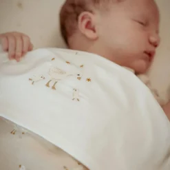 Little Dutch Lakens^Ledikantlaken - Wit - Newborn Naturals - Little Goose