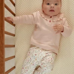 Little Dutch Meisjes Kleding|Babykleding^Legging - Wit - Fairy Garden