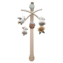 Little Dutch Muziekmobielen|Educatief Speelgoed^Houten muziekmobiel Little Farm