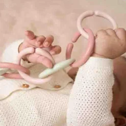 Little Dutch Educatief Speelgoed^Little Loops speelgoedringen - Roze - Fairy Garden