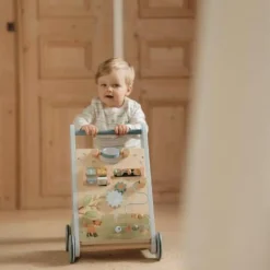 Little Dutch Speelgoed Vanaf 1 Jaar|Loopwagens^Loopwagen - Blauw - Forest Friends
