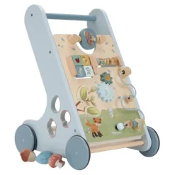 Little Dutch Speelgoed Vanaf 1 Jaar|Loopwagens^Loopwagen - Blauw - Forest Friends