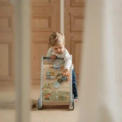 Little Dutch Speelgoed Vanaf 1 Jaar|Loopwagens^Loopwagen - Blauw - Forest Friends