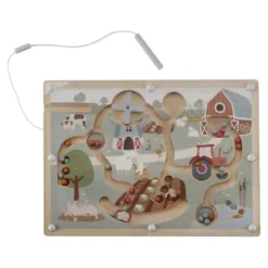 Little Dutch Speelgoed Vanaf 2 Jaar|Puzzels & Spelletjes^Magnetisch doolhof - Meerkleurig - Little Farm