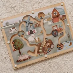 Little Dutch Speelgoed Vanaf 2 Jaar|Puzzels & Spelletjes^Magnetisch doolhof - Meerkleurig - Little Farm