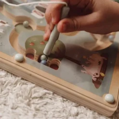 Little Dutch Speelgoed Vanaf 2 Jaar|Puzzels & Spelletjes^Magnetisch doolhof - Meerkleurig - Little Farm