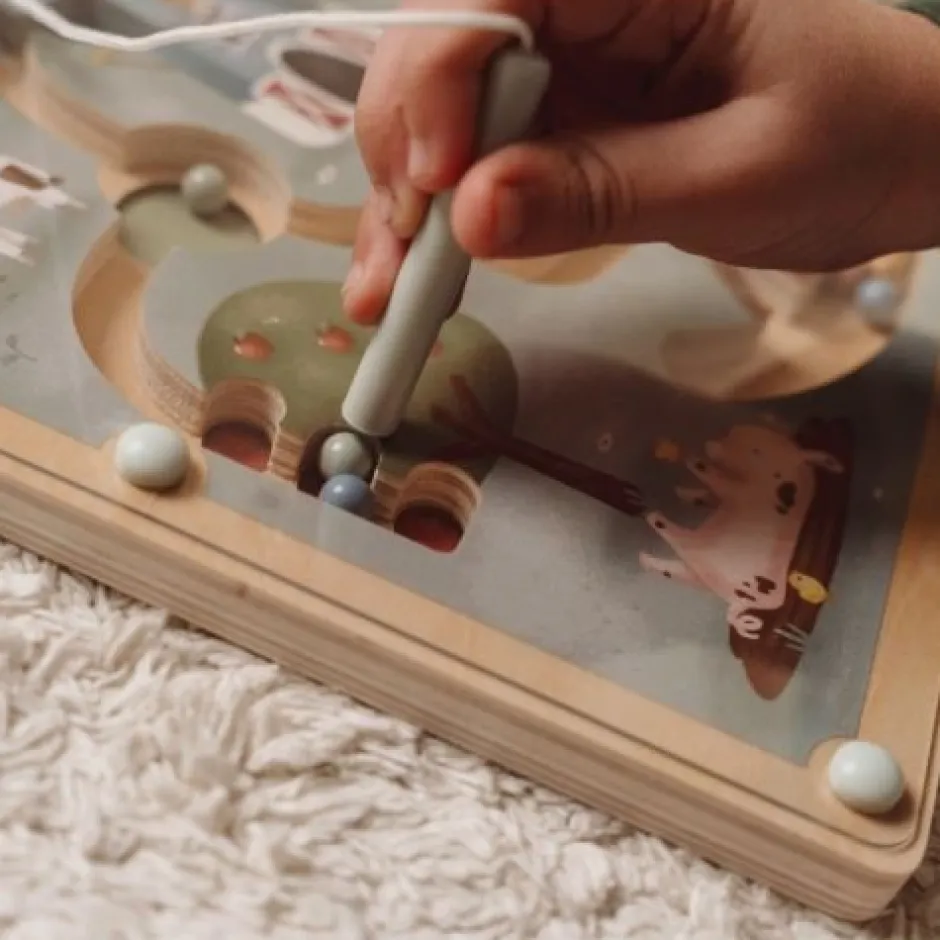 Little Dutch Speelgoed Vanaf 2 Jaar|Puzzels & Spelletjes^Magnetisch doolhof - Meerkleurig - Little Farm