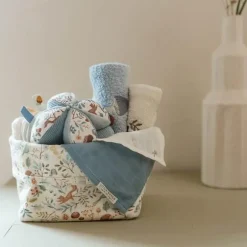 Little Dutch Verzorging Voor Onderweg|Washandjes & Monddoekjes^Monddoekjes set - Blauw - Forest Friends