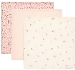 Little Dutch Verzorging Voor Onderweg|Washandjes & Monddoekjes^Monddoekjes set - Roze - Fairy Garden