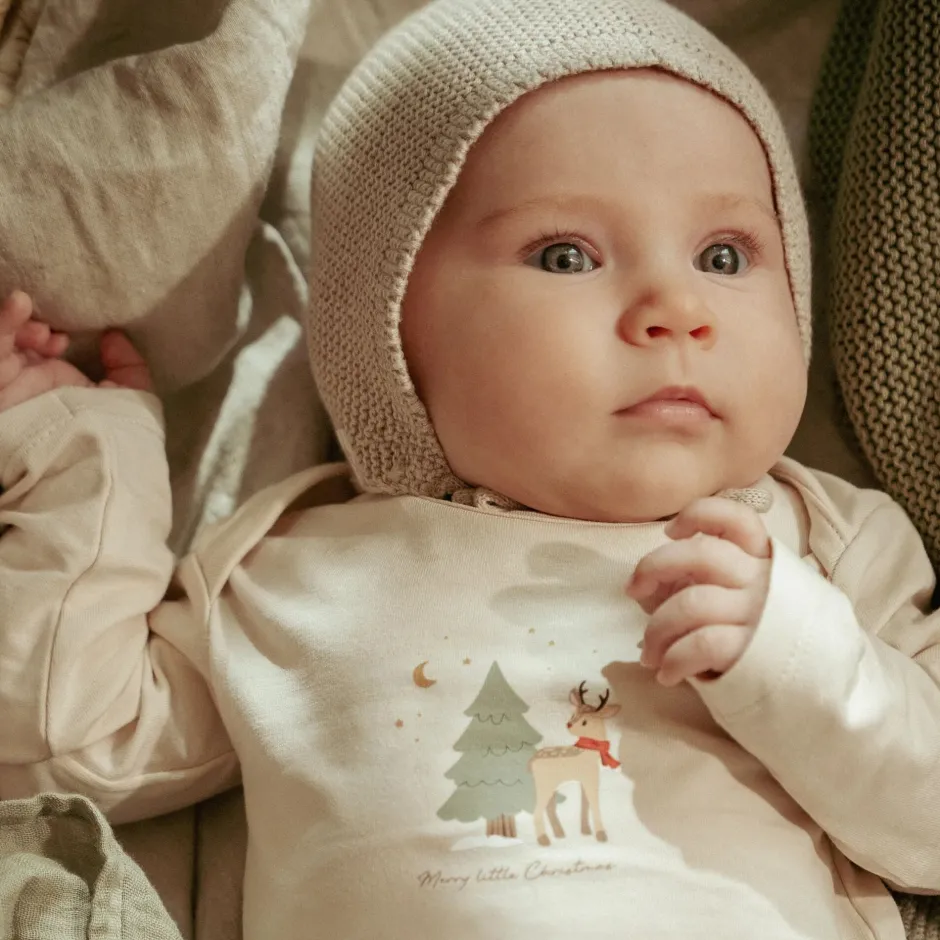 Little Dutch Accessoires|Babykleding^Muts - Beige - Newborn Naturals