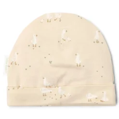 Little Dutch Accessoires|Babykleding^Mutsje - Beige - Newborn Naturals - Little Goose