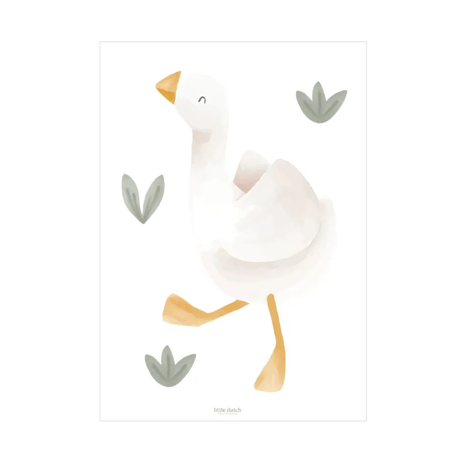 Little Dutch Muurstickers|Decoratie^Muurstickers – Groen – Little Goose