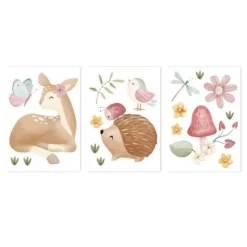 Little Dutch Muurstickers|Decoratie^Muurstickers - Meerkleurig - Fairy Garden
