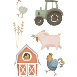 Little Dutch Muurstickers|Decoratie^Muurstickers - Meerkleurig - Little Farm