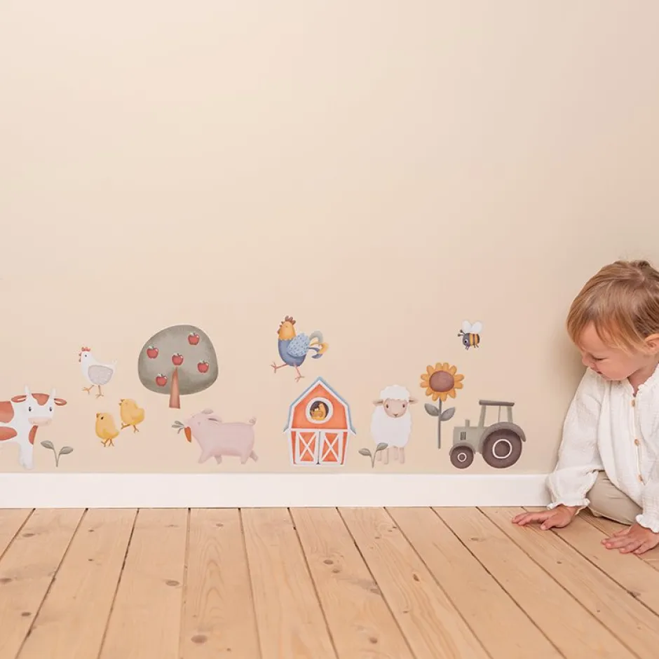 Little Dutch Muurstickers|Decoratie^Muurstickers - Meerkleurig - Little Farm