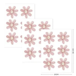 Little Dutch Muurstickers|Decoratie^Muurstickers - Roze - Fairy Garden