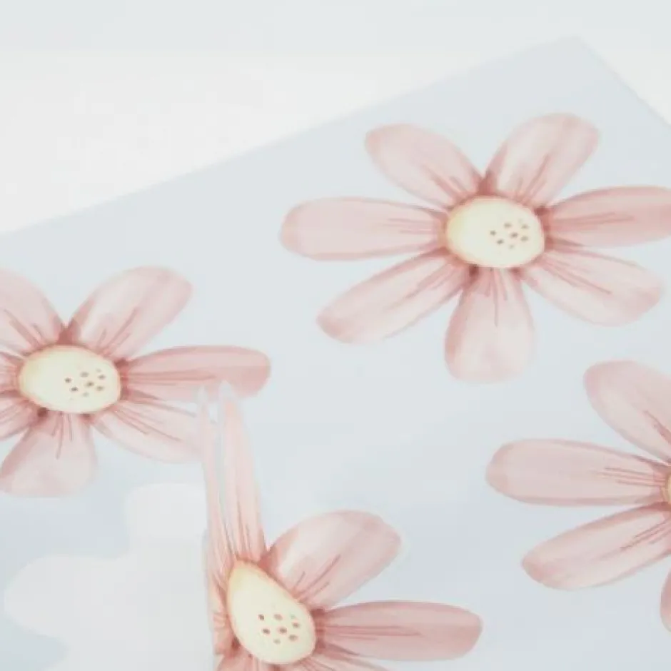 Little Dutch Muurstickers|Decoratie^Muurstickers - Roze - Fairy Garden