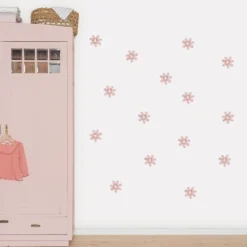 Little Dutch Muurstickers|Decoratie^Muurstickers - Roze - Fairy Garden