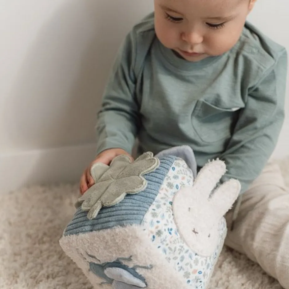 Little Dutch Educatief Speelgoed^nijntje activiteitenkubus - Blauw - Lucky Leaves