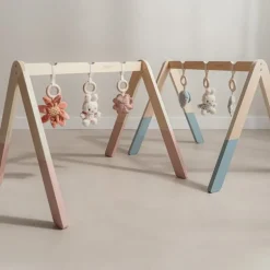 Little Dutch Educatief Speelgoed|Babygyms^nijntje babygym - Blauw - Lucky Leaves