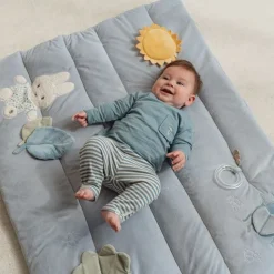 Little Dutch Boxkleden|Educatief Speelgoed^nijntje boxkleed - Blauw - Lucky Leaves