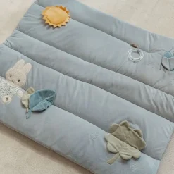 Little Dutch Boxkleden|Educatief Speelgoed^nijntje boxkleed - Blauw - Lucky Leaves