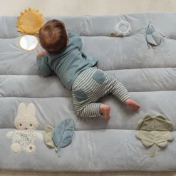 Little Dutch Boxkleden|Educatief Speelgoed^nijntje boxkleed - Blauw - Lucky Leaves