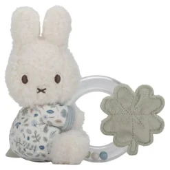 Little Dutch Rammelaar^nijntje ringrammelaar - Blauw - Lucky Leaves