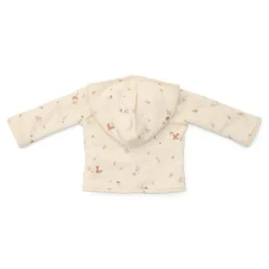 Little Dutch Jongens Kleding|Babykleding^Omkeerbaar jasje - Blauw - Forest Friends
