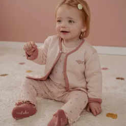 Little Dutch Meisjes Kleding|Babykleding^Omkeerbaar jasje - Roze - Fairy Garden