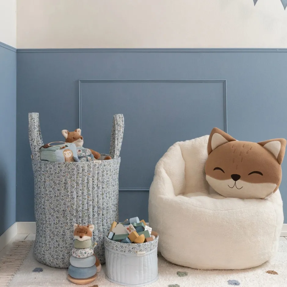 Little Dutch Opbergers|Opbergers^Opbergmand groot - Blauw - Forest Friends - Forest Adventure